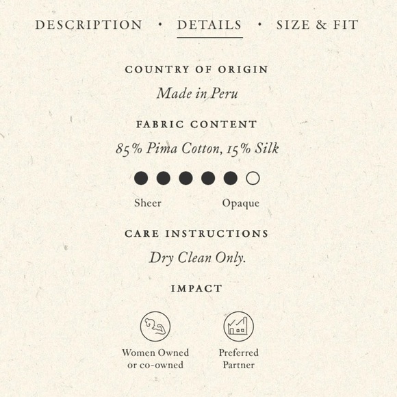 Doen Brandie Cotton Silk Knit Short Sleeve Puff Sweater Top Allaire Stripe Cream - Picture 11 of 12